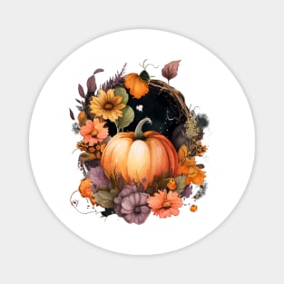 Fall Pumpkin Magnet